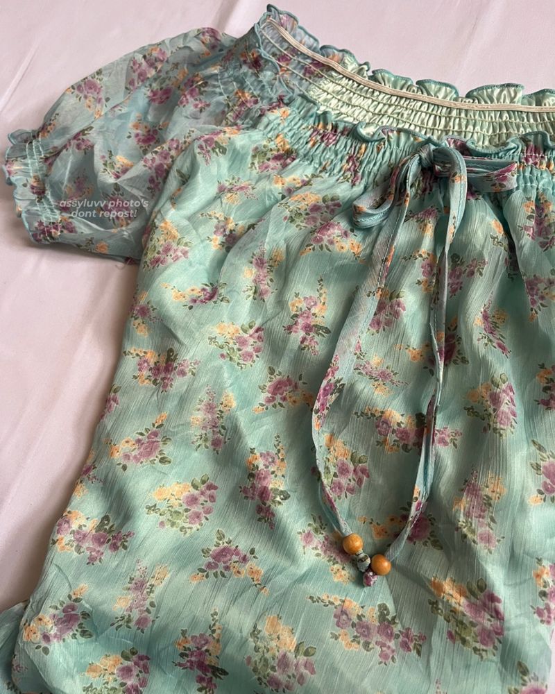INGNI Floral Off-Shoulder Tunic, foto 2