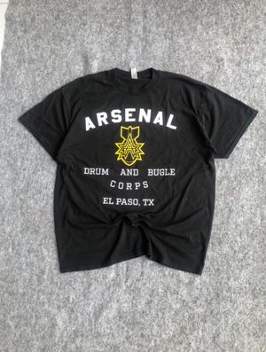 Arsenal drum&bugle black Tshirt