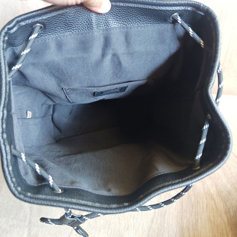 Ransel Coach Jacquard Black Grey, foto 5