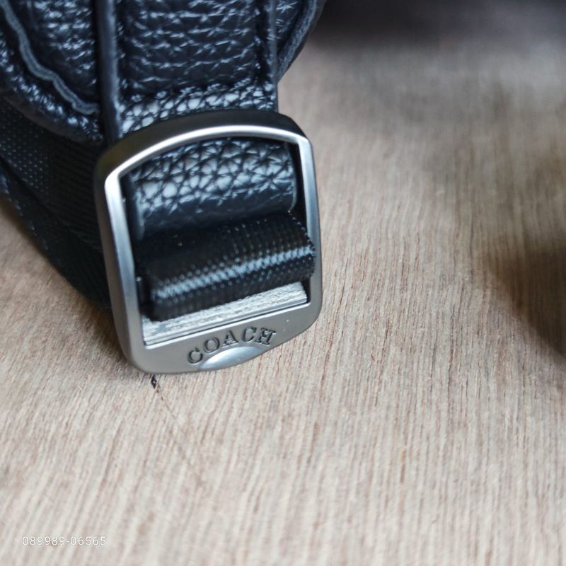 Ransel Coach Jacquard Black Grey, foto 3