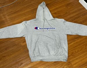 Champion Streetwear Hoody Pria gray
