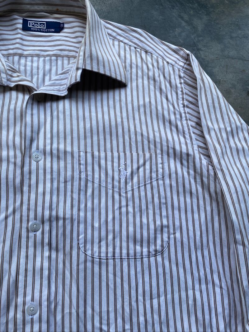 Polo Strip Long Sleeve Shirt, foto 4