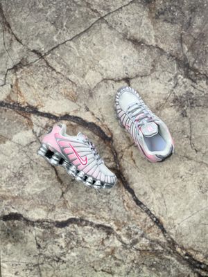 Nike Shox TL Metallic Platinum Pink Foam