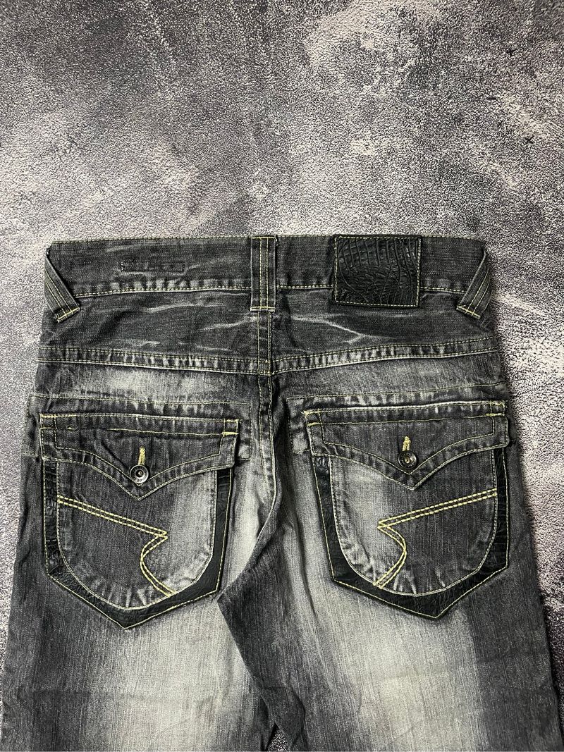 SemanticDesign Studed Distressed Jorts Pants, foto 7
