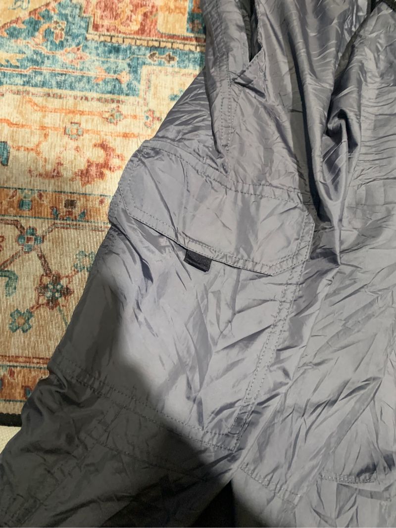 Uniqlo Y2K Gorpcore Tracksuit Pria gray, foto 3