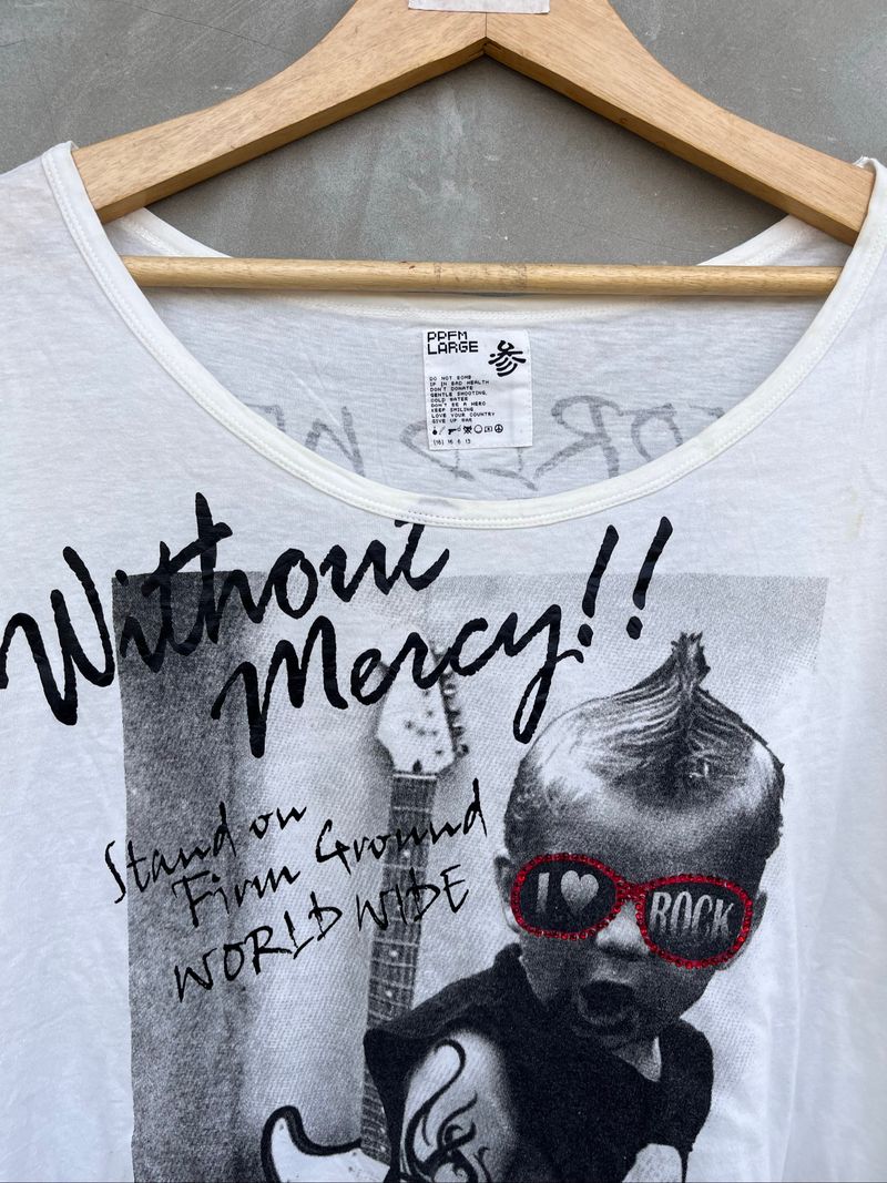 PPFM Y2k grunge punk shirt, foto 2