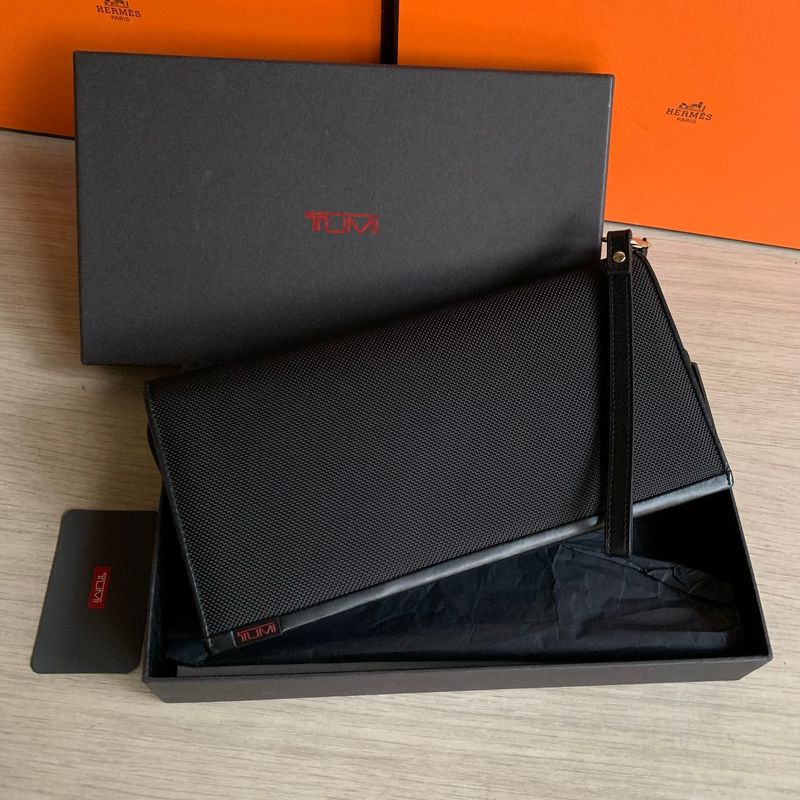 TUMI ZIP CLUTCH TRAVEL CASE BLACK, foto 2