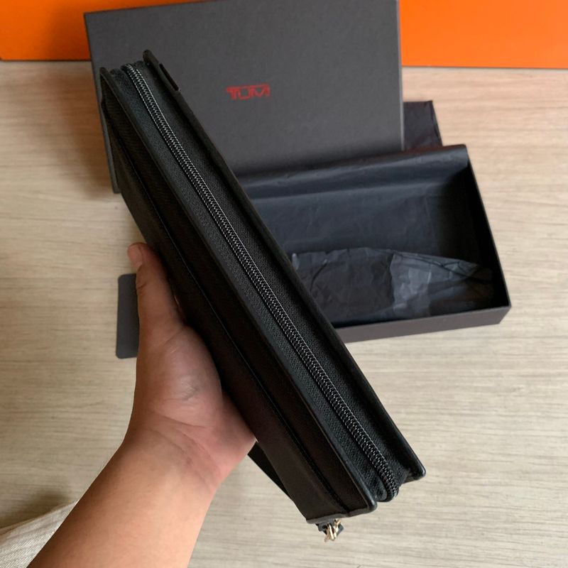 TUMI ZIP CLUTCH TRAVEL CASE BLACK, foto 4