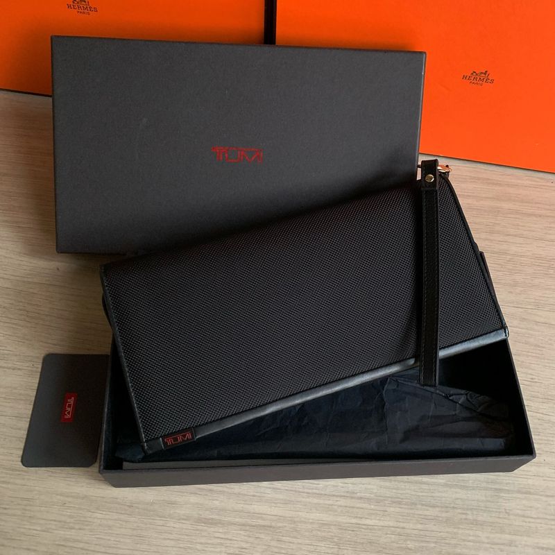 TUMI ZIP CLUTCH TRAVEL CASE BLACK, foto 10