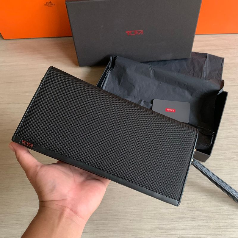 TUMI ZIP CLUTCH TRAVEL CASE BLACK, foto 7