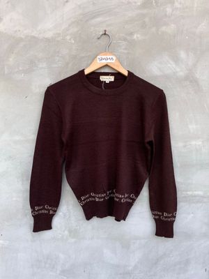 Vintage christian dior knit sweater