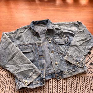 Crop Denim Jacket