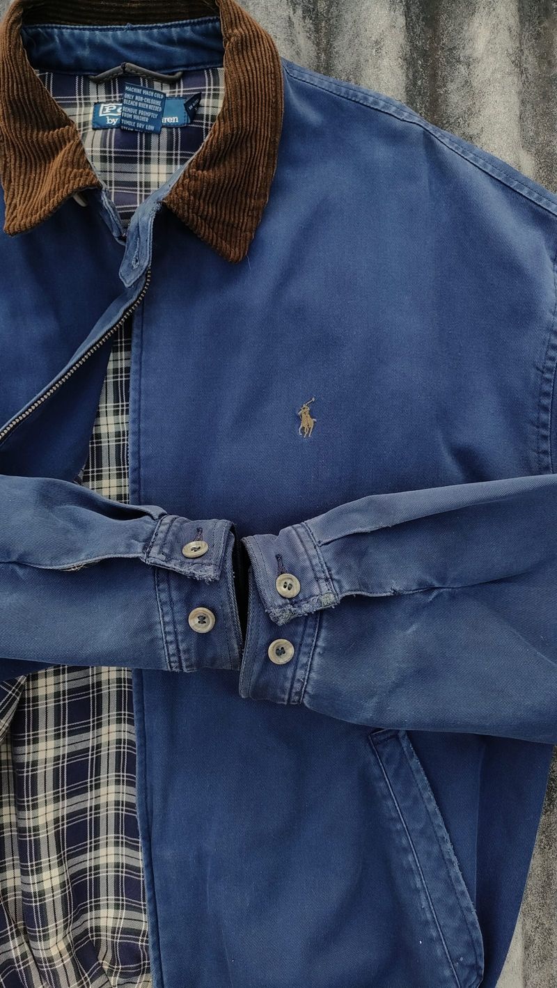 work jacket polo collar corduroy, foto 2