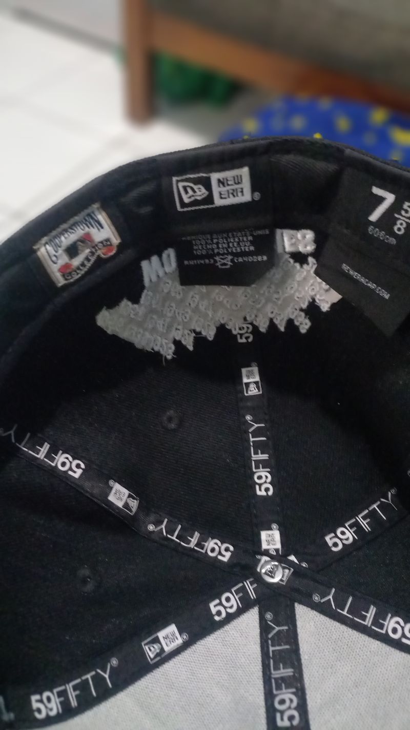 MLB Casual Hat Pria white black, foto 3