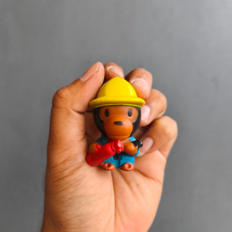 Mainan Action Figure Bathing Ape BAPE, foto 3