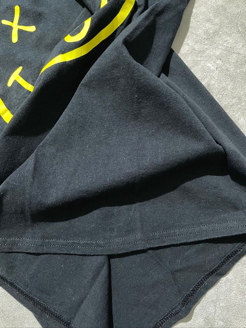 Nirvana Tshirt Graphic Iconic Smiley Yelow Face, foto 4