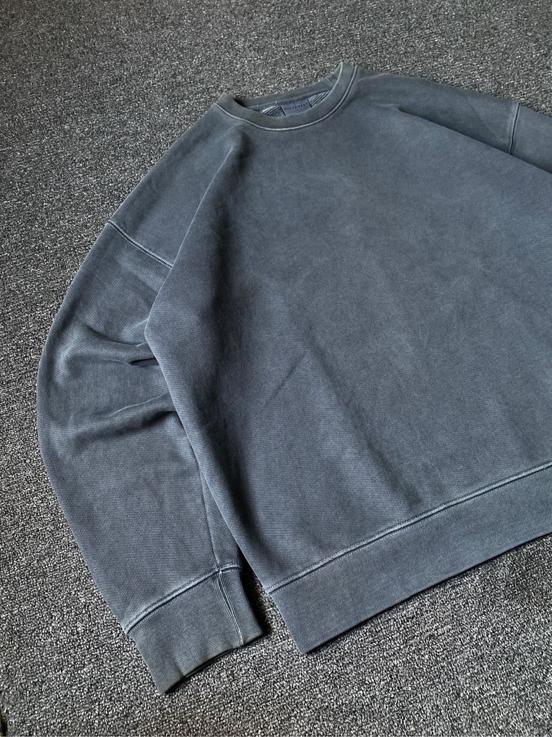 Crewneck pigment washed heavyweight, foto 7