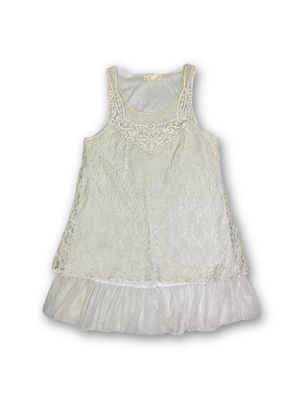 Mori Kei Vintage Lace Tanktop Layering