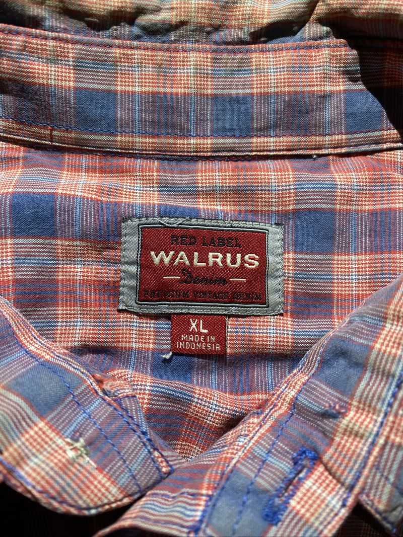 Walrus Crop Boxy Shirt Red, foto 2