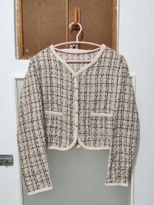 Cardigan Tweed Premium Korean Style