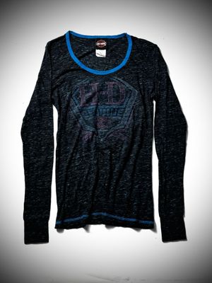Gothic Harley Davidson Long Sleeve Vkei Japanese