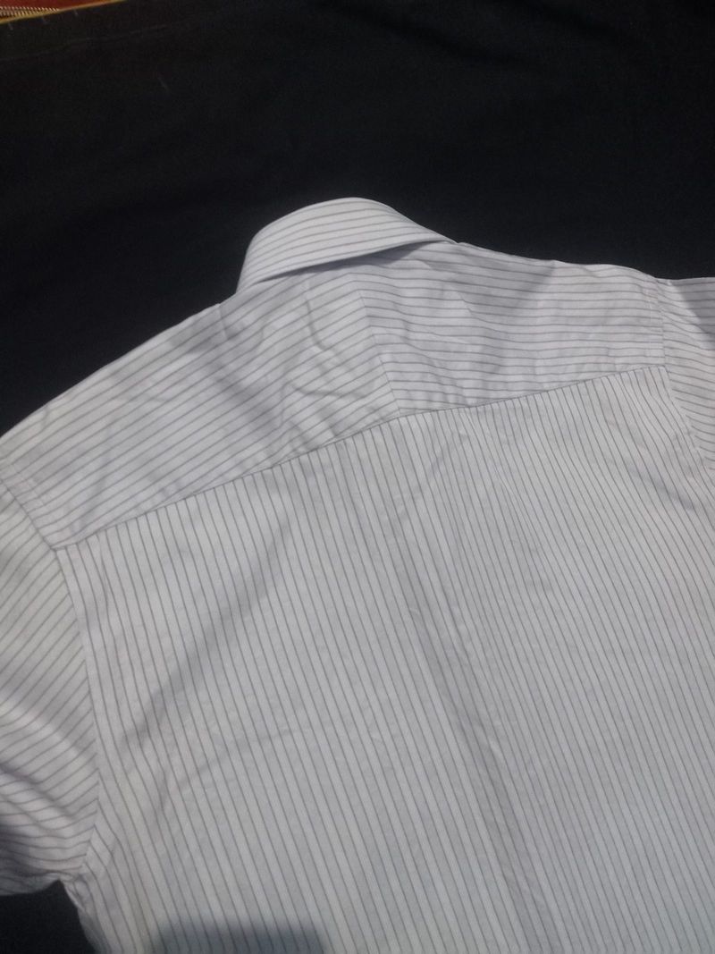 Kemeja Salur Library SZ M, foto 5