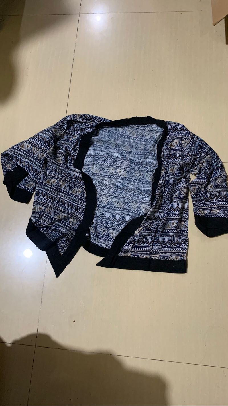 Cardigan motif batik, foto 2