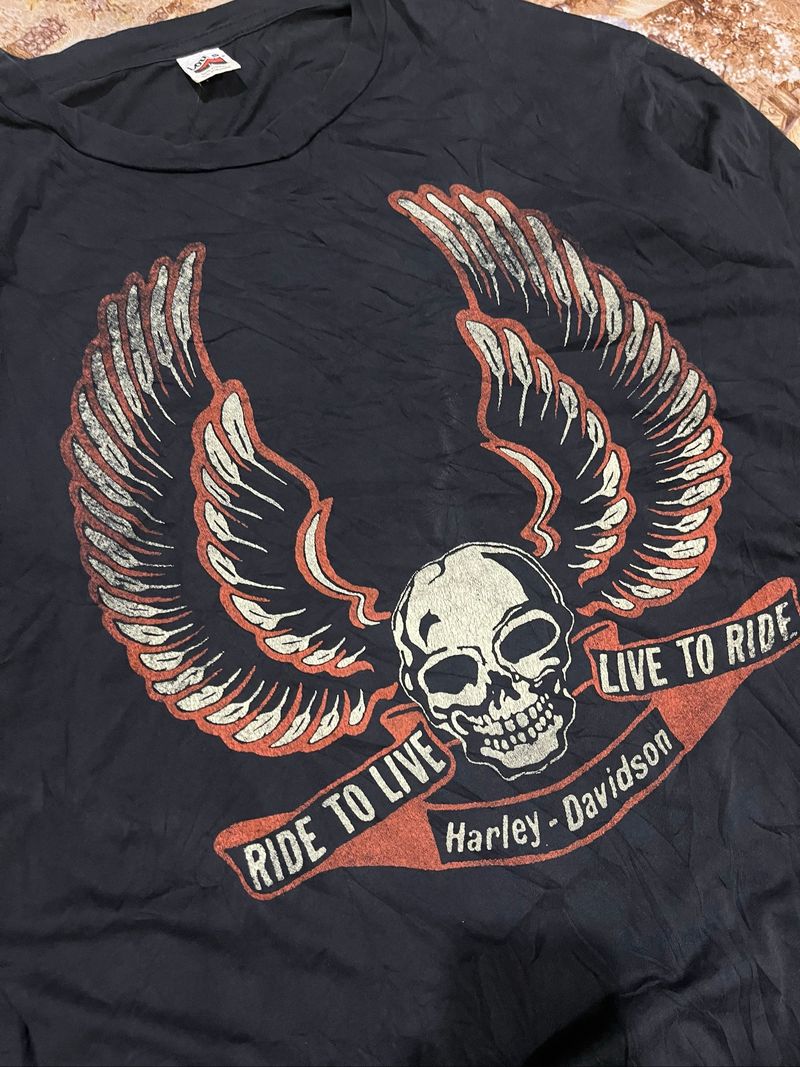Vintage Harley Davidson Longsleeve, foto 4