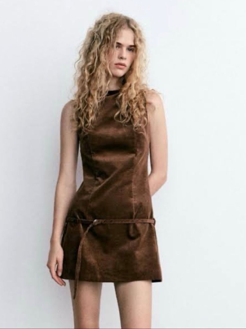 Zara Mini dress Corduroy, foto 3