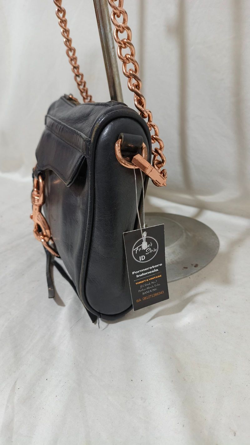 Rebecca Minkoff Mini M.A.C Black Full Genuine original, foto 2