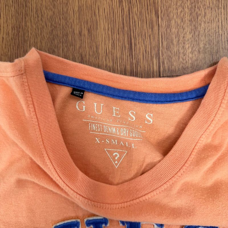 Guess spellout y2k peach tee, foto 3