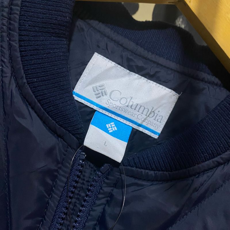 Columbia Casual Puffer jacket Pria navy, foto 4