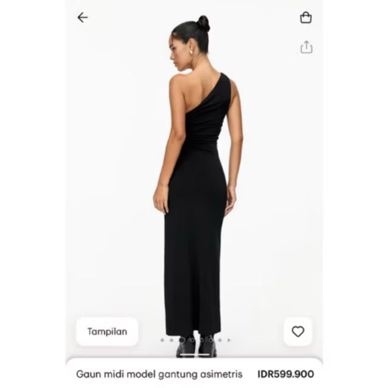 Pull & Bear Luxury Minimalist Wanita black, foto 3