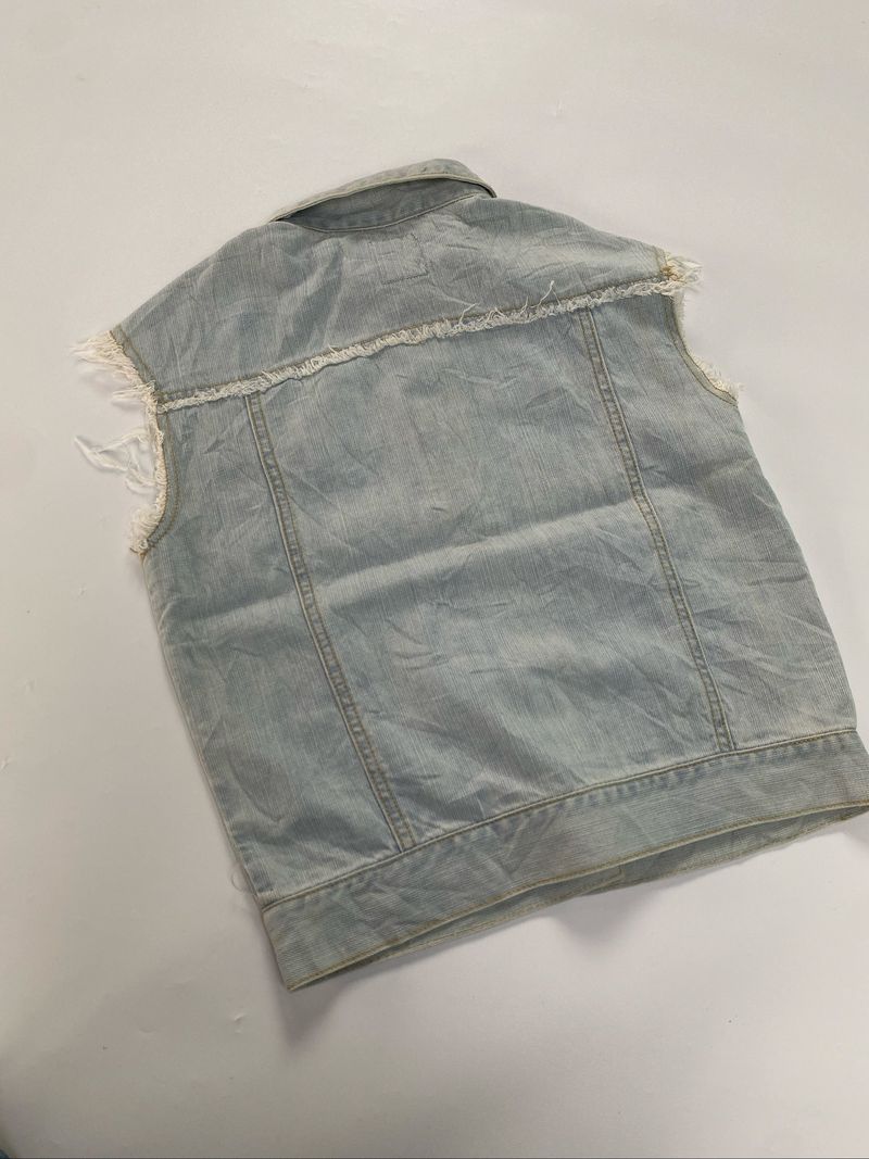 Vest Denim Distressed [E-8], foto 7