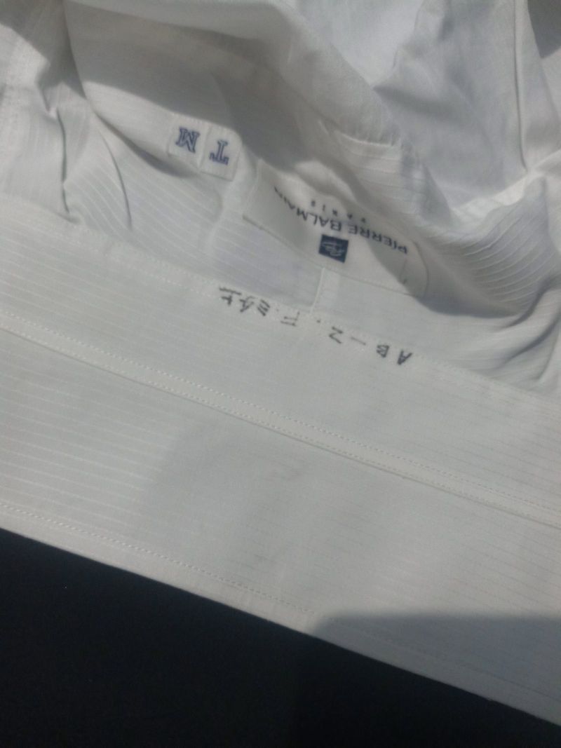 Kemeja Putih Pierre Balmain SZ M/L, foto 6