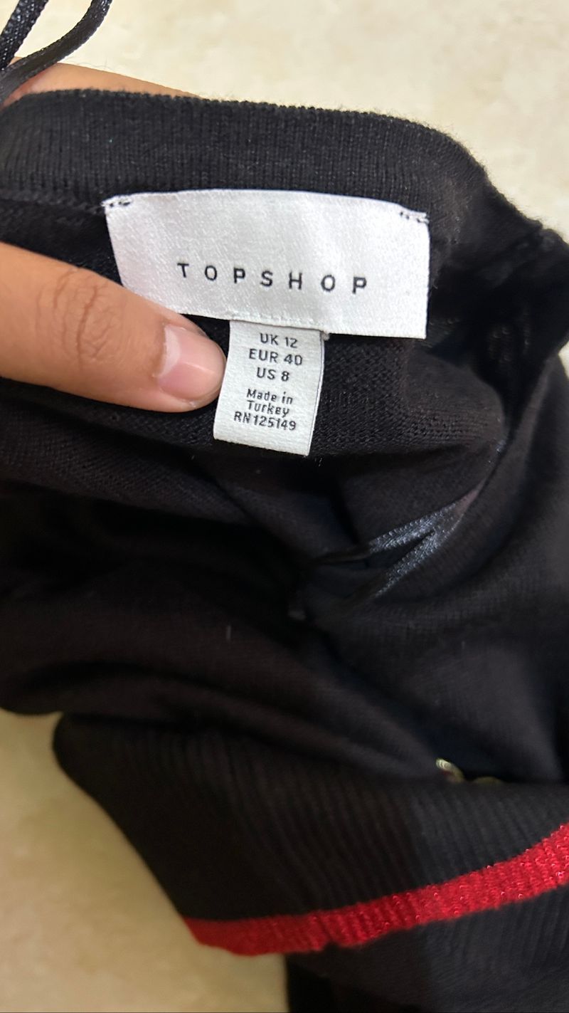 Knit sweater crop top gemes, foto 2