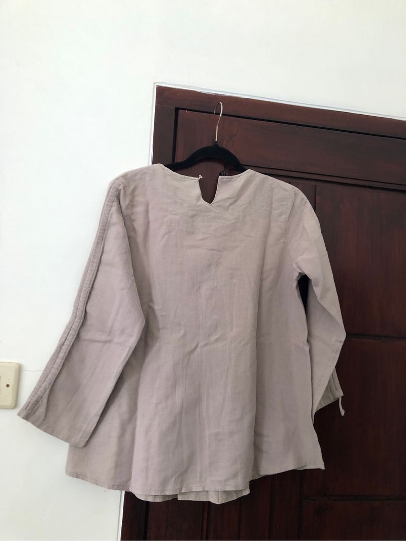 BLOUSE REMPEL TAUPE, foto 2