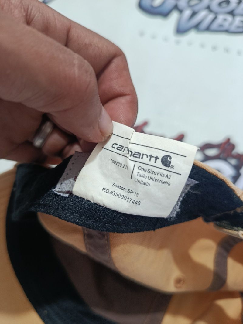 Topi carhartt kanvas cream, foto 6