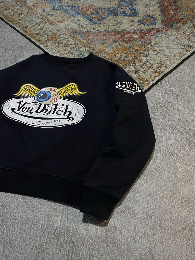 VON DUTCH FLAYING EYEBALL SWEATER, foto 4