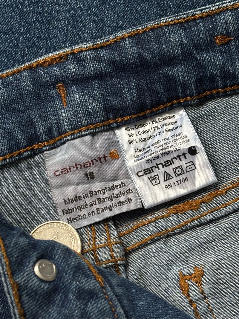 carhartt jeans yuoth size 29 regular fit, foto 6