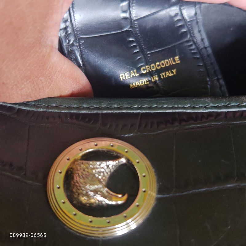 STEFANO RICCI BRIEFCASE CROCO LEATHER, foto 2