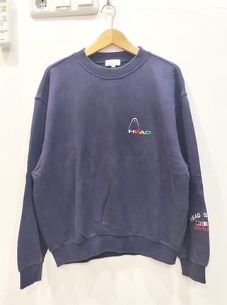 Vintage Official Crewneck Sweatshirt Head Original
