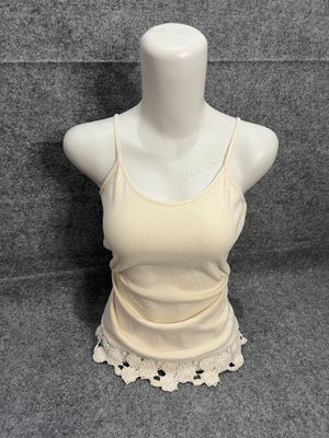 PL atasan tanktop wanita - Women's tank top - cream 1pcs