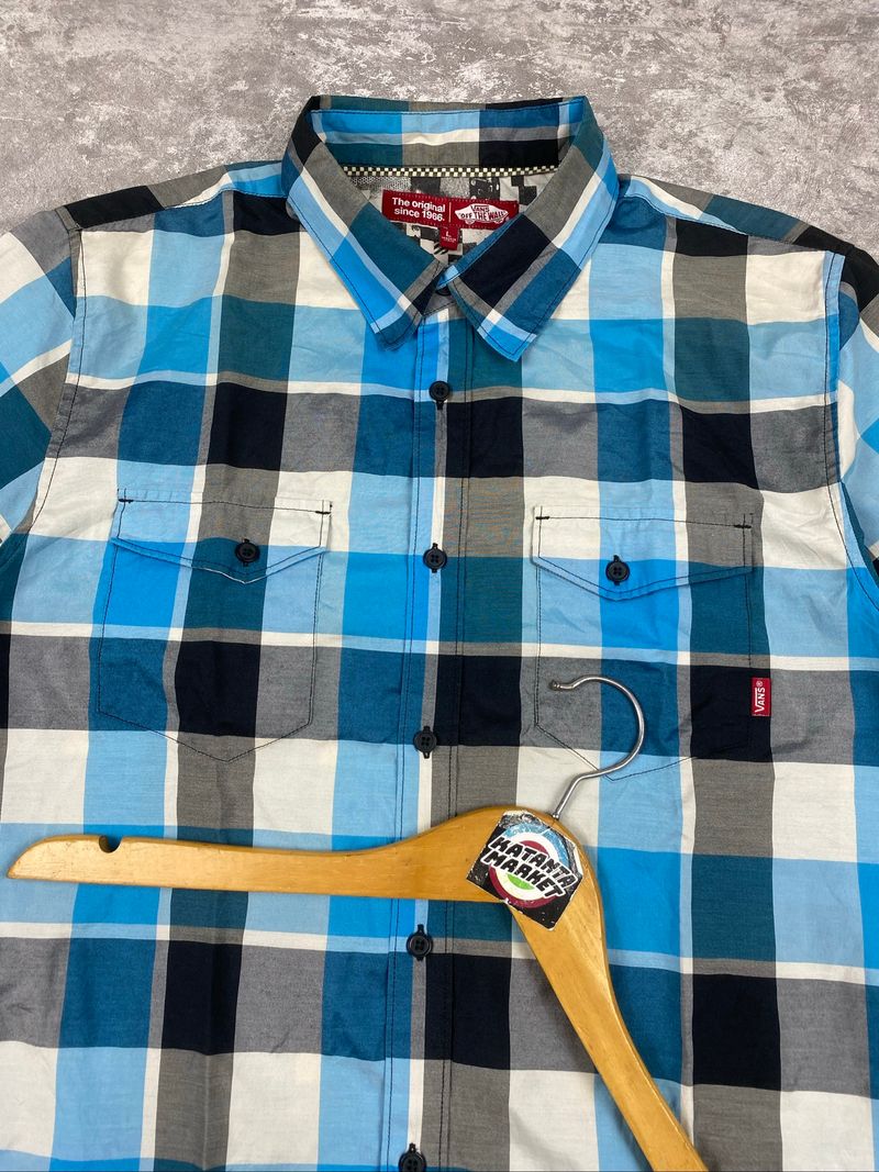 Vans original plaid short shirt, foto 2