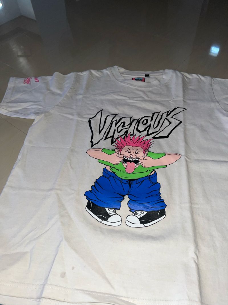Minimalist T-shirt Pria white, foto 2