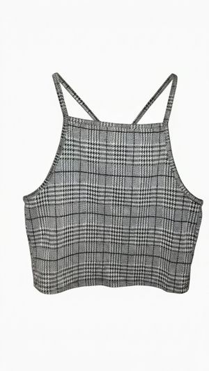 H&M Tartan Crop Top