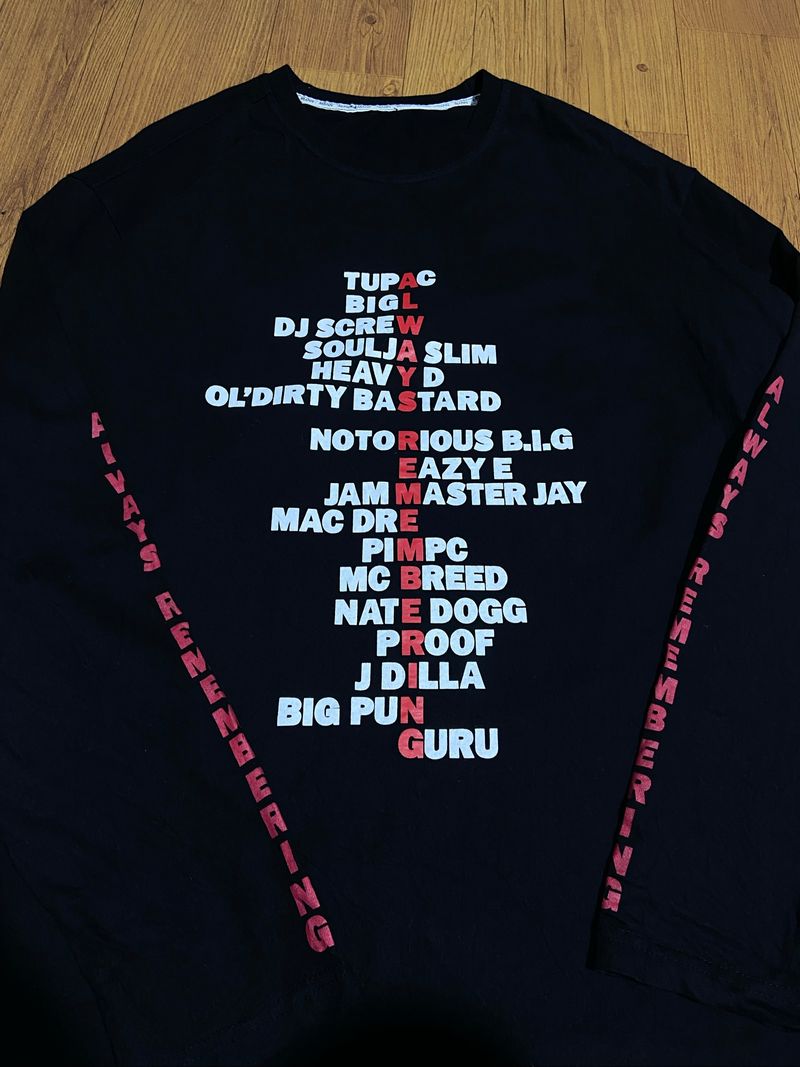 Always Remembers Rappers Longsleve, foto 2