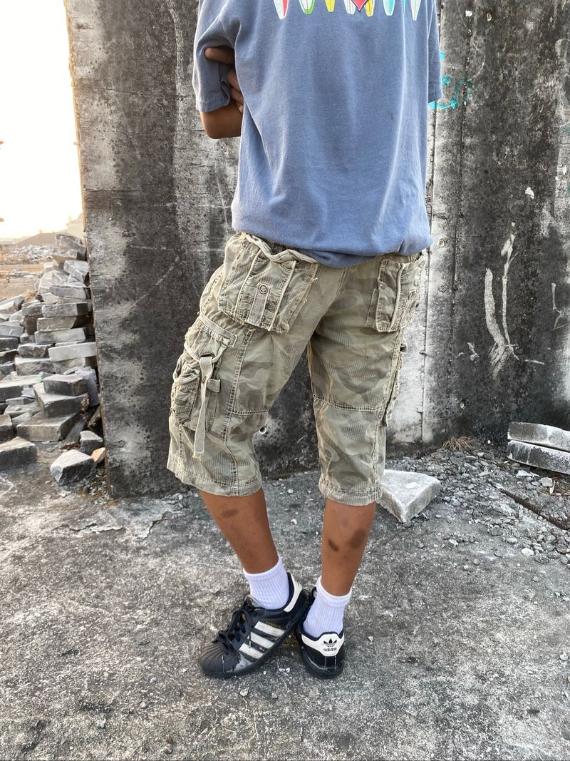 Y2K Skater Short Pria green, foto 3