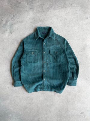 GREEN UNIQLO CORDUROY