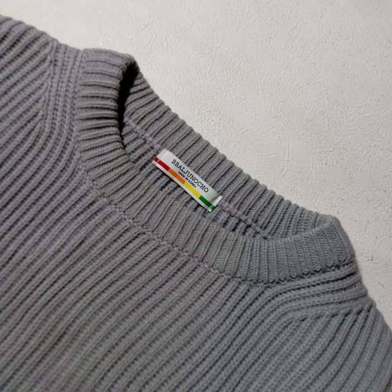 Streetwear Y2K Sweater Pria gray, foto 3